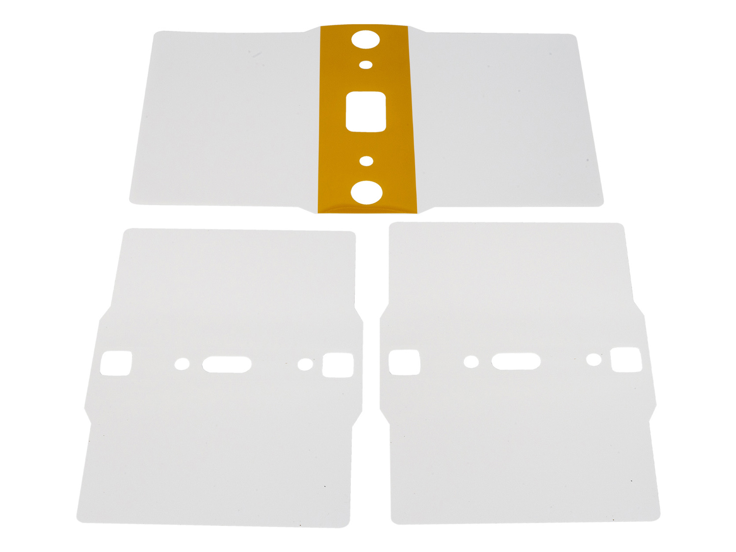 Die-cut optical products